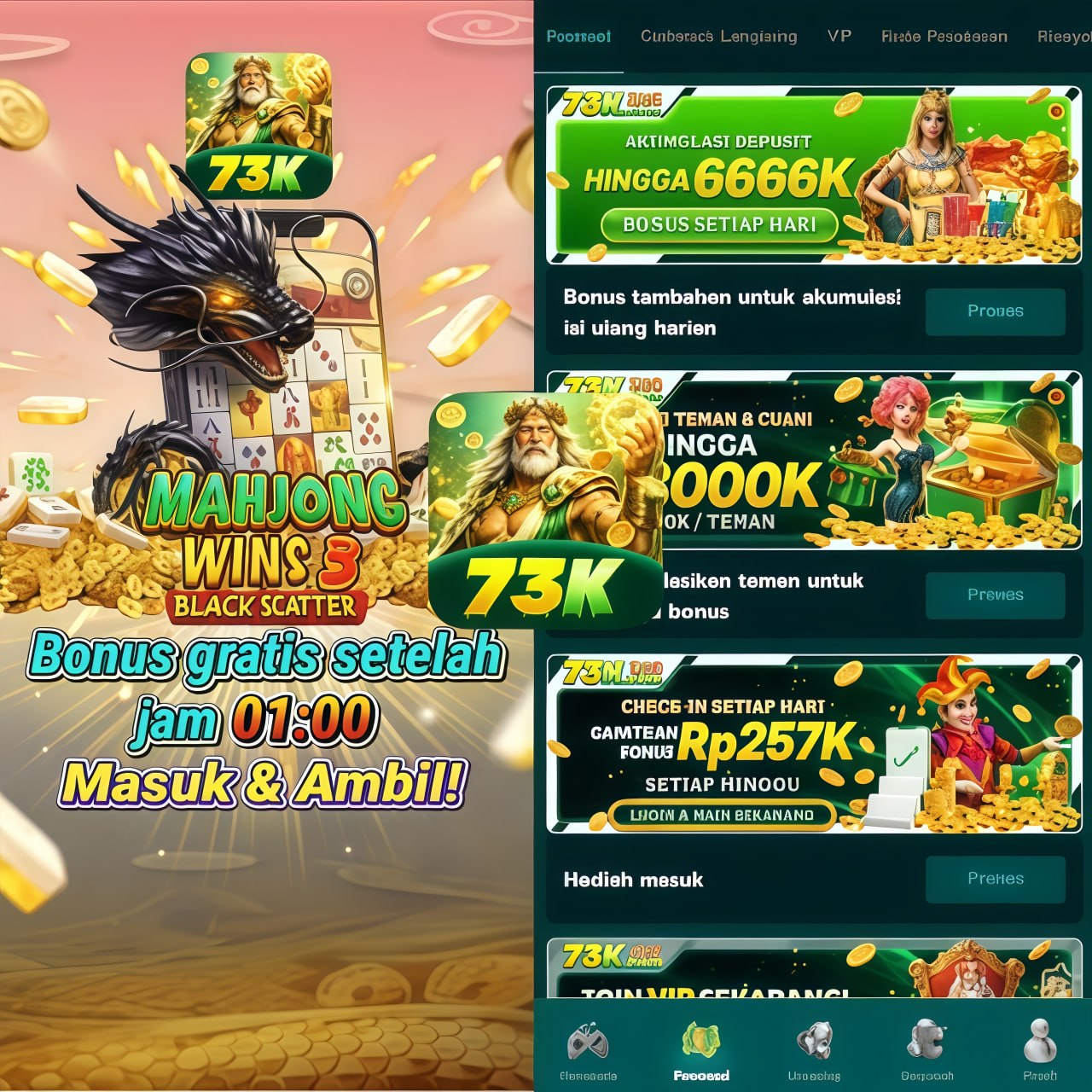 73K - Daftar Game Online dengan Pilihan Slot yang Beragam