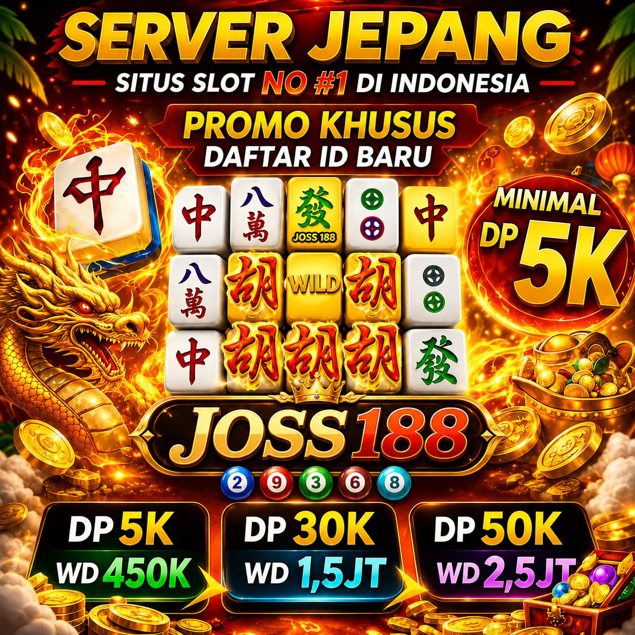 JOSS188 - Situs Resmi Slot Online dan Pilihan Game PG Soft