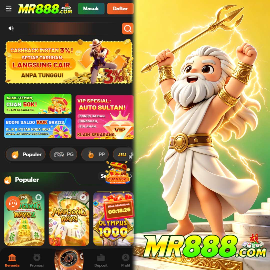 MR888 - Portal Hiburan Game Online Mobile Resmi & Terpercaya