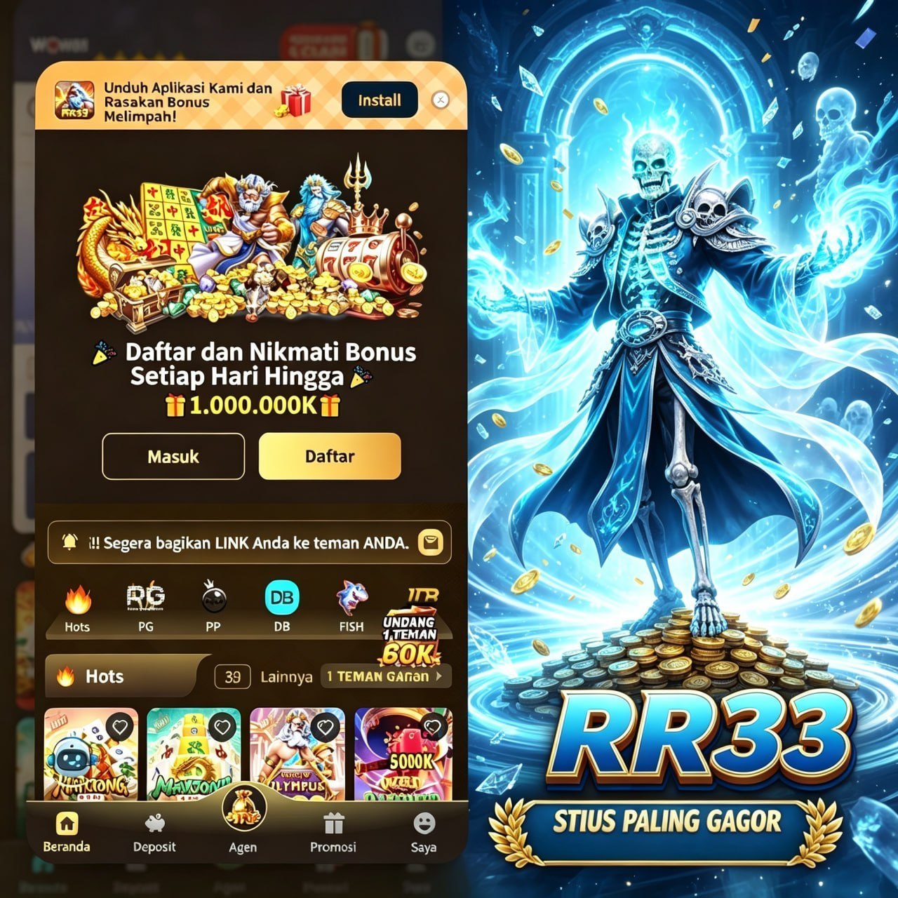 RR33 - Daftar Game Online dengan Pilihan Slot yang Beragam
